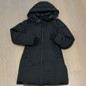 Soia & Kyo Women's Black Hooded Winter Coat